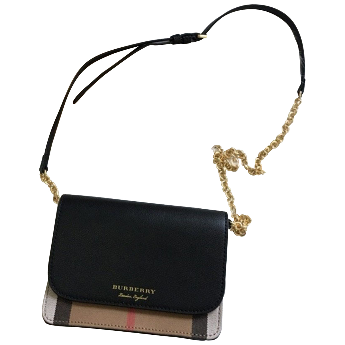 Leather crossbody bag Burberry 